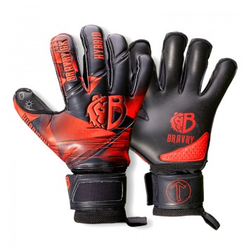 BRAVRY HURRICANE FINGERSPROTECTION HYBRID ROLL RED/BLACK